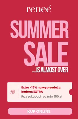 Renee - gazetka promocyjna Summer SALE - dodatkowe -15% od 150 zł od środy 05.08 do piątku 07.08