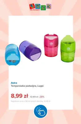 Smyk - gazetka promocyjna Pomoce szkolne od środy 05.08  - strona 12