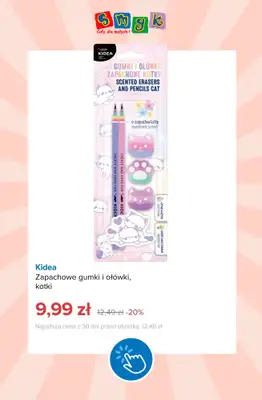 Smyk - gazetka promocyjna Pomoce szkolne od środy 05.08  - strona 7