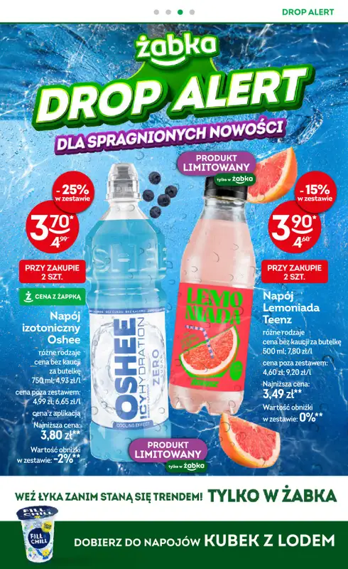Żabka - gazetka promocyjna Gazetka od środy 29.07 do wtorku 11.08 - strona 8