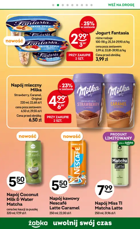 Żabka - gazetka promocyjna Gazetka od środy 29.07 do wtorku 11.08 - strona 71