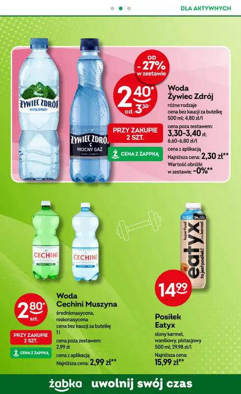 Żabka - gazetka promocyjna Gazetka od środy 29.07 do wtorku 11.08 - strona 80
