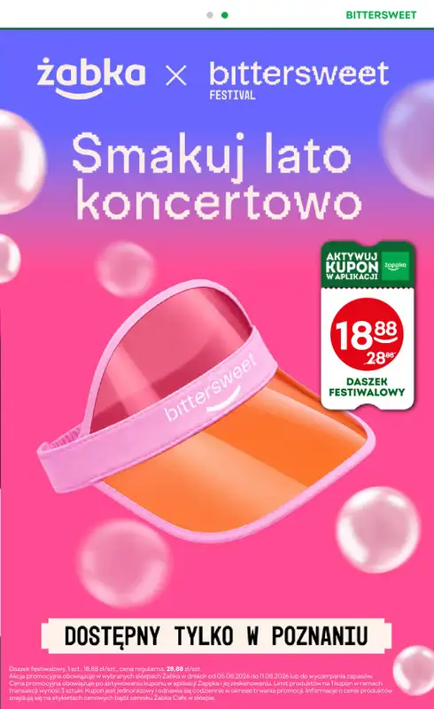 Żabka - gazetka promocyjna Gazetka od środy 29.07 do wtorku 11.08 - strona 11