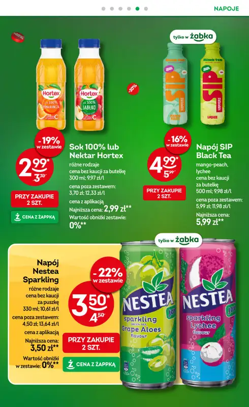 Żabka - gazetka promocyjna Gazetka od środy 29.07 do wtorku 11.08 - strona 28