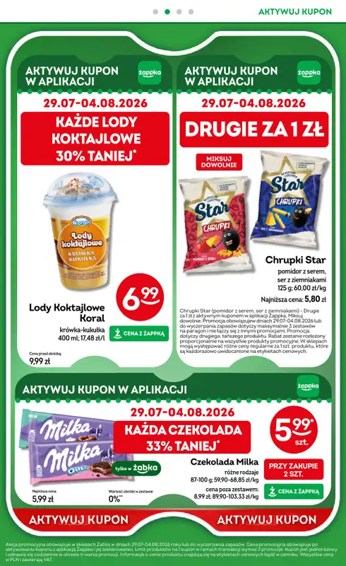 Żabka - gazetka promocyjna Gazetka od środy 29.07 do wtorku 11.08 - strona 37
