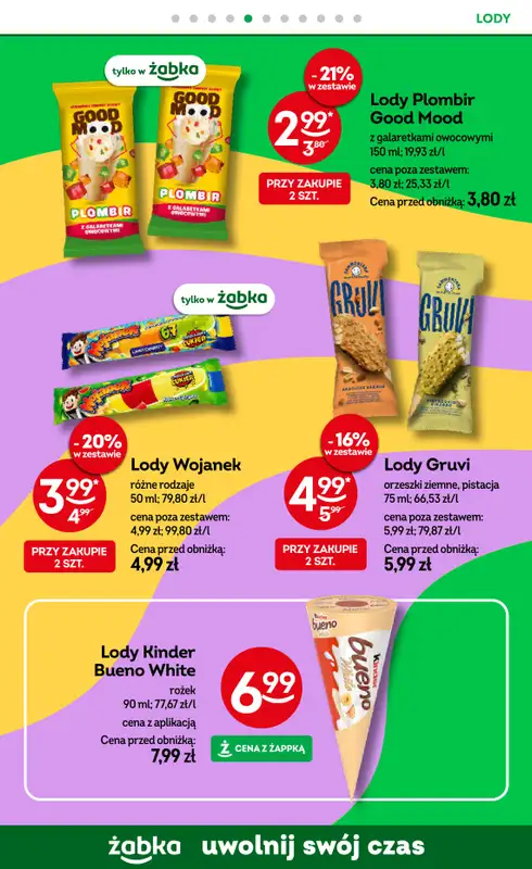 Żabka - gazetka promocyjna Gazetka od środy 29.07 do wtorku 11.08 - strona 52