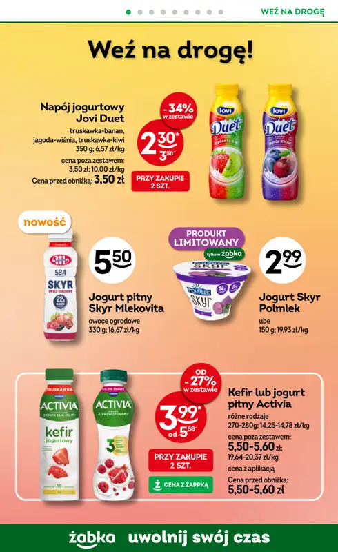 Żabka - gazetka promocyjna Gazetka od środy 29.07 do wtorku 11.08 - strona 70