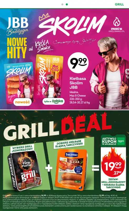 Żabka - gazetka promocyjna Gazetka od środy 29.07 do wtorku 11.08 - strona 23