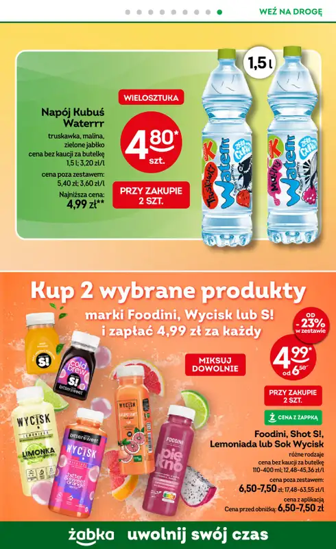 Żabka - gazetka promocyjna Gazetka od środy 29.07 do wtorku 11.08 - strona 78