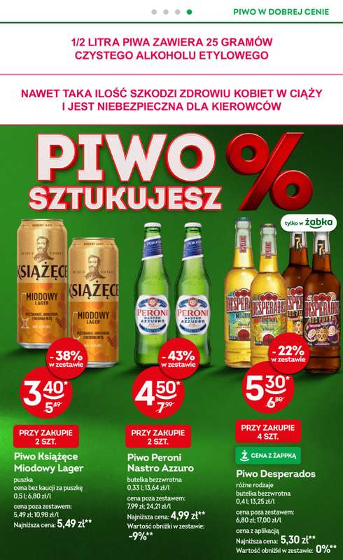 Żabka - gazetka promocyjna Gazetka od środy 29.07 do wtorku 11.08 - strona 46