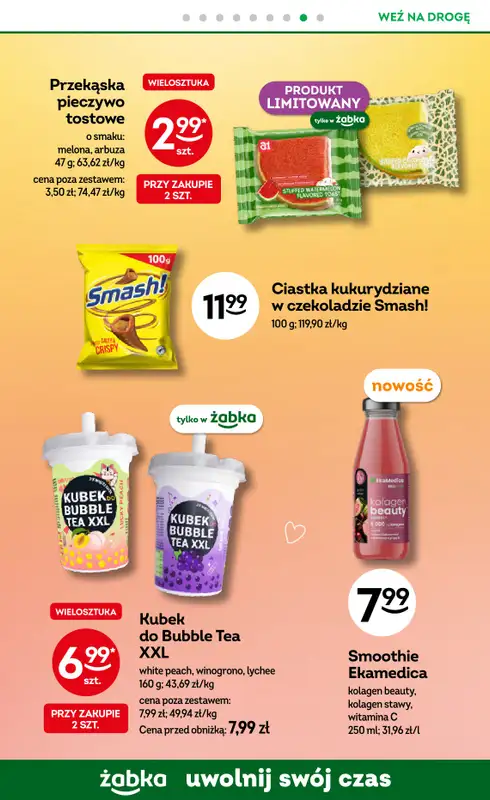 Żabka - gazetka promocyjna Gazetka od środy 29.07 do wtorku 11.08 - strona 77