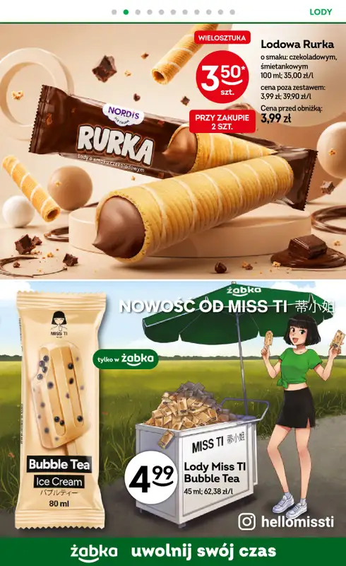 Żabka - gazetka promocyjna Gazetka od środy 29.07 do wtorku 11.08 - strona 49