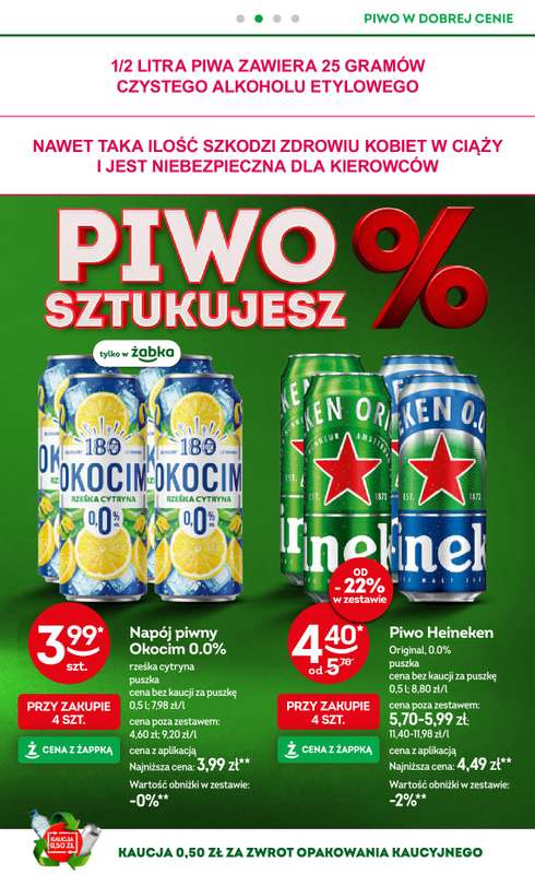 Żabka - gazetka promocyjna Gazetka od środy 29.07 do wtorku 11.08 - strona 44