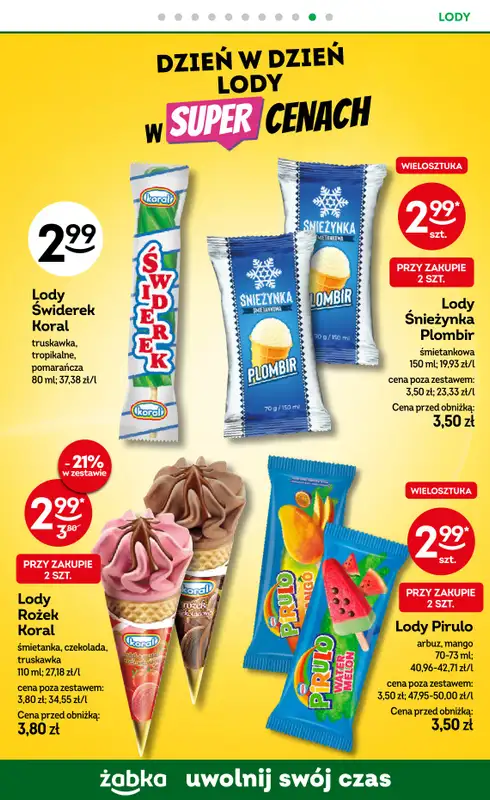 Żabka - gazetka promocyjna Gazetka od środy 29.07 do wtorku 11.08 - strona 57