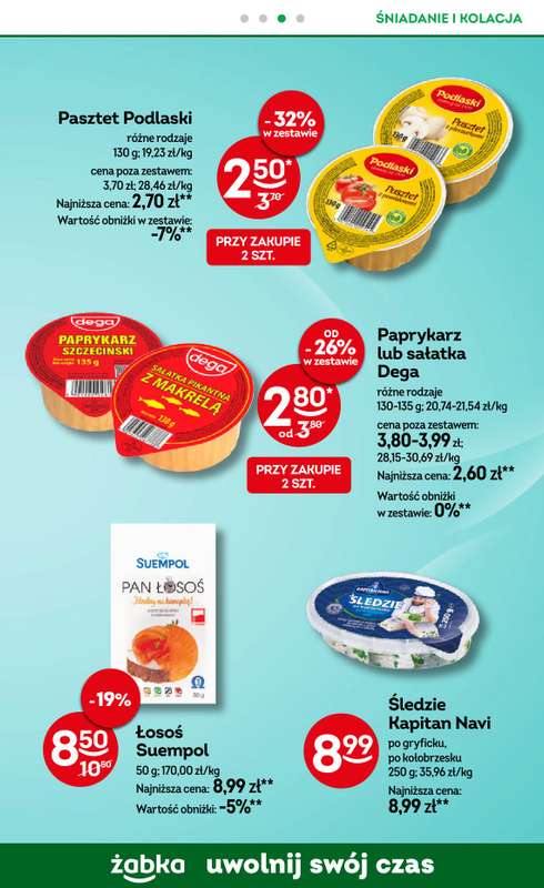 Żabka - gazetka promocyjna Gazetka Spożywcza od środy 29.07 do wtorku 11.08 - strona 13