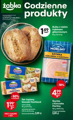 Żabka - gazetka promocyjna Gazetka Spożywcza od środy 29.07 do wtorku 11.08
