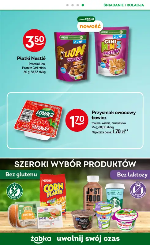 Żabka - gazetka promocyjna Gazetka Spożywcza od środy 29.07 do wtorku 11.08 - strona 14