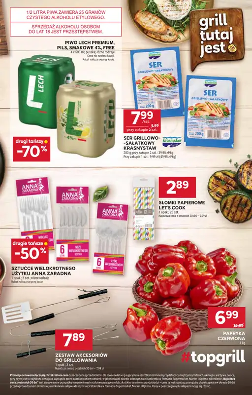 Stokrotka - gazetka promocyjna Gazetka Supermarket od czwartku 06.08 do środy 12.08 - strona 17