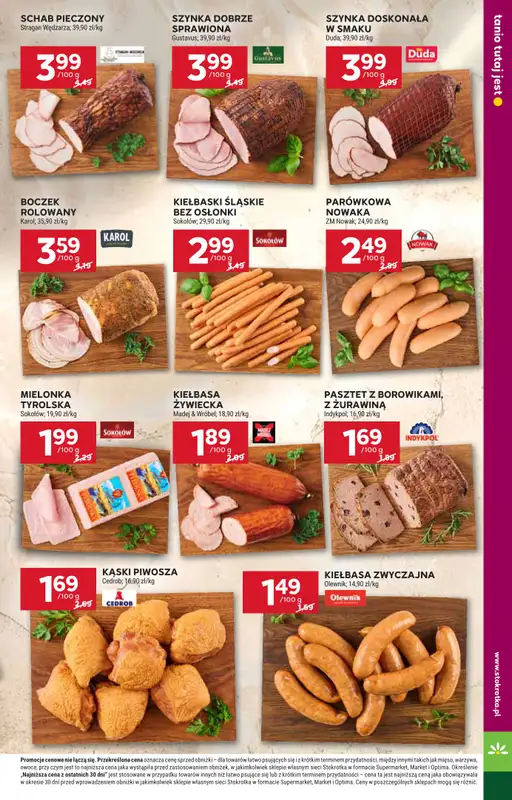 Stokrotka - gazetka promocyjna Gazetka Supermarket od czwartku 06.08 do środy 12.08 - strona 13