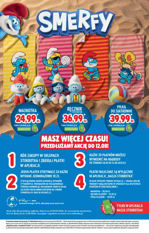 Stokrotka - gazetka promocyjna Gazetka Supermarket od czwartku 06.08 do środy 12.08 - strona 45