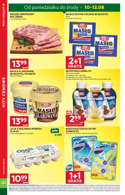 Stokrotka - gazetka promocyjna Gazetka Supermarket od czwartku 06.08 do środy 12.08 - strona 6
