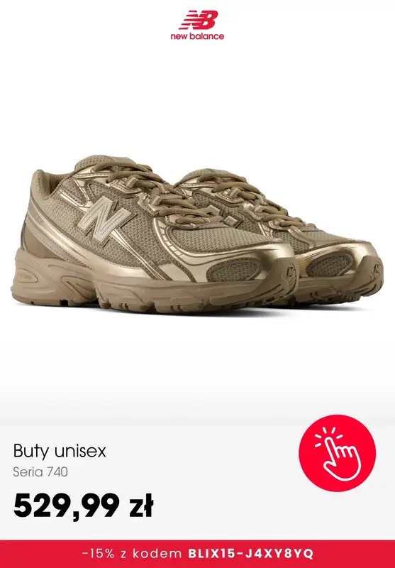 New Balance - gazetka promocyjna -15% na wybrane produkty od środy 05.08 do niedzieli 09.08 - strona 11