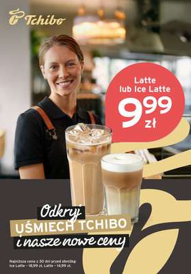 Tchibo - gazetka promocyjna Bo uśmiech zaczyna się od pierwszego łyka od środy 05.08 do poniedziałku 31.08
