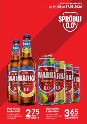 Makro - gazetka promocyjna Ulotka Żywiec 0,0% od środy 05.08 do poniedziałku 17.08