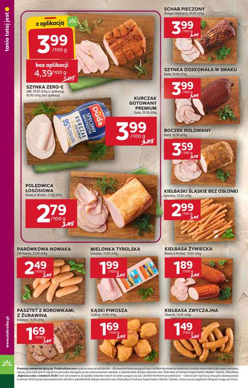 Stokrotka - gazetka promocyjna Gazetka Market od czwartku 06.08 do środy 12.08 - strona 6