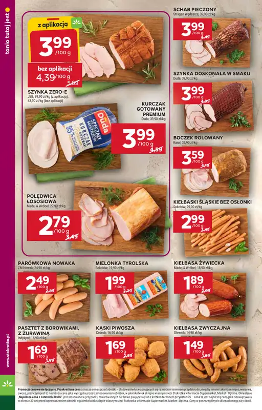 Stokrotka - gazetka promocyjna Gazetka Market od czwartku 06.08 do środy 12.08 - strona 6