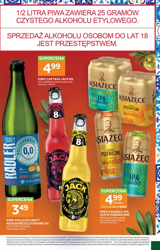 Stokrotka - gazetka promocyjna Gazetka Market od czwartku 06.08 do środy 12.08 - strona 25