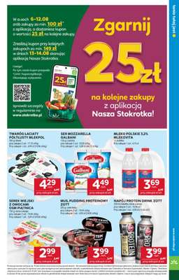 Stokrotka - gazetka promocyjna Gazetka Market od czwartku 06.08 do środy 12.08 - strona 5
