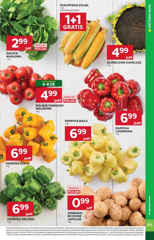 Stokrotka - gazetka promocyjna Gazetka Market od czwartku 06.08 do środy 12.08 - strona 9