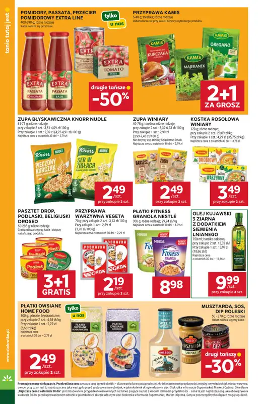 Stokrotka - gazetka promocyjna Gazetka Market od czwartku 06.08 do środy 12.08 - strona 26