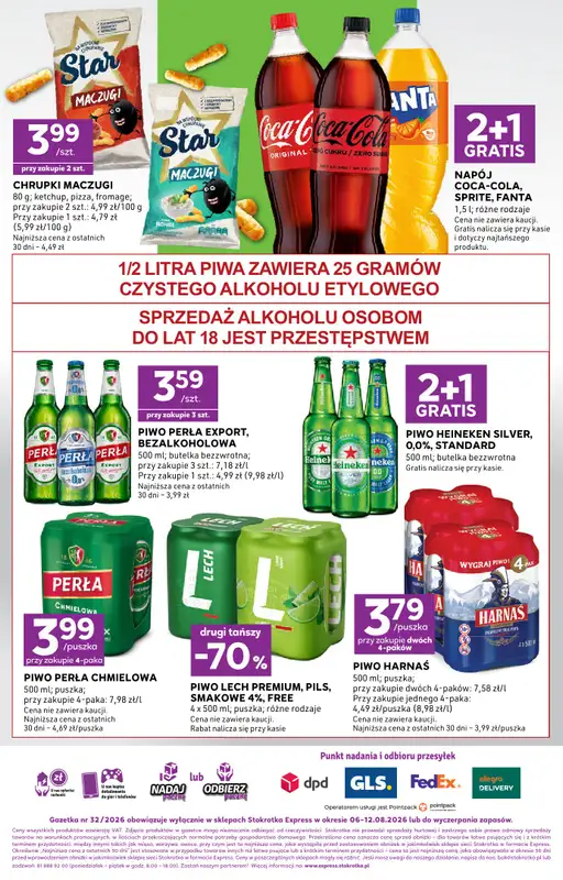 Stokrotka - gazetka promocyjna Gazetka Express od czwartku 06.08 do środy 12.08 - strona 6