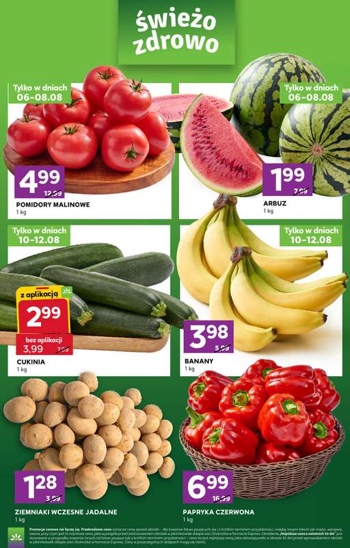 Stokrotka - gazetka promocyjna Gazetka Express od czwartku 06.08 do środy 12.08 - strona 2