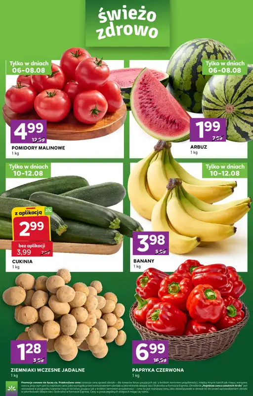 Stokrotka - gazetka promocyjna Gazetka Express od czwartku 06.08 do środy 12.08 - strona 2