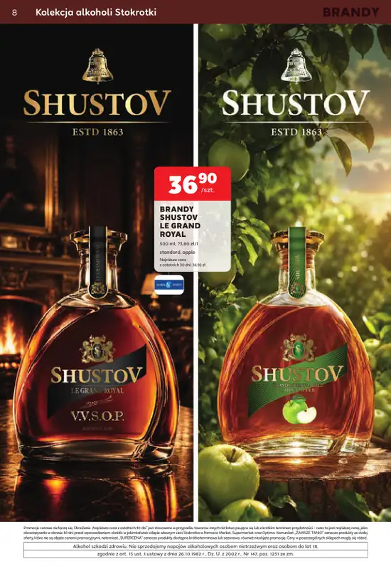 Stokrotka - gazetka promocyjna W dobrym smaku od środy 05.08 do środy 02.09 - strona 8