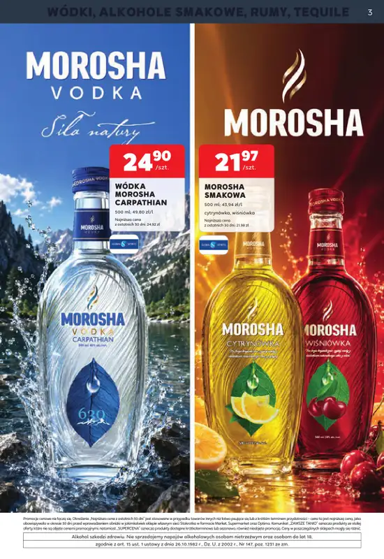 Stokrotka - gazetka promocyjna W dobrym smaku od środy 05.08 do środy 02.09 - strona 3
