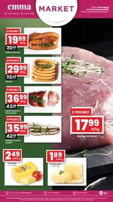 emma MARKET - gazetka promocyjna Oferta spożywcza Emma Market od czwartku 06.08 do środy 12.08 - strona 2