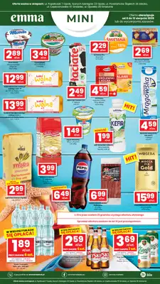 emma MARKET - gazetka promocyjna Oferta spożywcza Emma Mini od czwartku 06.08 do środy 12.08
