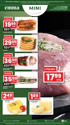 emma MARKET - gazetka promocyjna Oferta spożywcza Emma Mini od czwartku 06.08 do środy 12.08 - strona 2