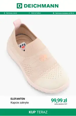 Deichmann - gazetka promocyjna Kapcie dziecięce od środy 05.08  - strona 9