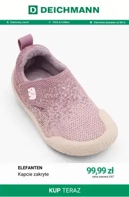 Deichmann - gazetka promocyjna Kapcie dziecięce od środy 05.08  - strona 2