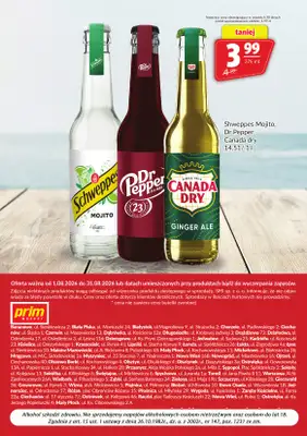 Prim Market - gazetka promocyjna Gazetka alkoholowa  do poniedziałku 31.08 - strona 12