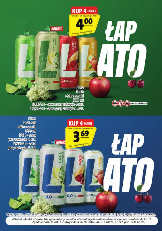 Prim Market - gazetka promocyjna Gazetka alkoholowa  do poniedziałku 31.08 - strona 8