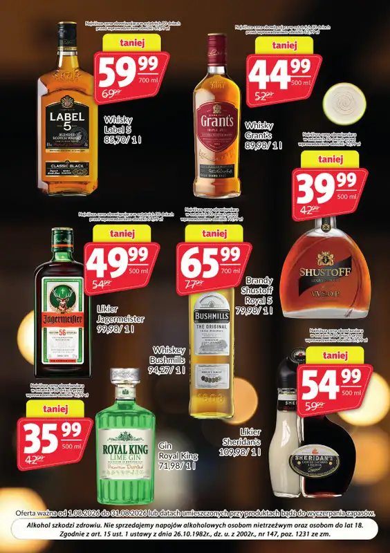 Prim Market - gazetka promocyjna Gazetka alkoholowa  do poniedziałku 31.08 - strona 6