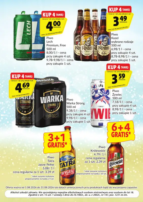 Prim Market - gazetka promocyjna Gazetka alkoholowa  do poniedziałku 31.08 - strona 10