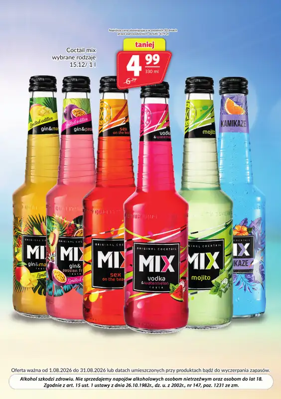 Prim Market - gazetka promocyjna Gazetka alkoholowa  do poniedziałku 31.08 - strona 3