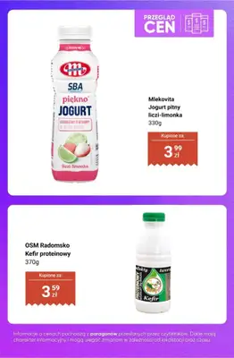 Dino - gazetka promocyjna Produkty fit i proteinowe - przegląd cen od czwartku 06.08 do wtorku 11.08 - strona 7